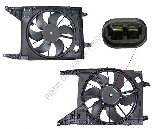 FAN MOTORU DAVLUMBAZLI LOGAN 214815057R 6001550567 8200765566