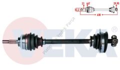 KOMPLE AKS SOL ON CLIO II 1.5 DCI ABSLI 44 DIS YAYLI TIP UZUNLUK 630 mm 1998-2005 7711135894 8200064948 8200483591