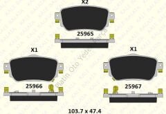 ARKA FREN BALATASI KADJAR D4060-ACA0A 440603981R