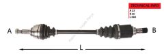 AKS SOL SANDERO STEPWAY CLIO SYMBOL 1.5 DCI YENI SYMBOL JOY 391016613R 391017832R