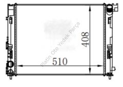 SU RADYATOR BRAZING CLIO V JOGGER TALIANT 214106666R 214105FA0B