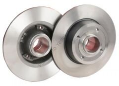 FREN DISKI ARKA DUZ 240 MM RULMANLI-ADET (ABS SENSOR VE SOMUNLU) CLIO III MEGANE II MODUS 7701207823