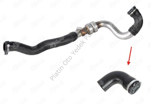 TURBO HORTUMU KUCUK METAL PARCA HARIC DUSTER 1.5 DCI 8200598006