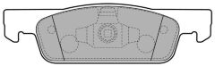 ON BALATA CLIO IV 0.9 TCE 1.2 1.5DCI DUSTER LOGAN II  SANDERO II 1.2-1.5DCI 410602581R 410605612R 410605951R