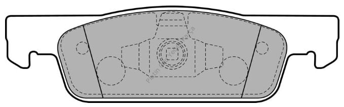 ON BALATA CLIO IV 0.9 TCE 1.2 1.5DCI DUSTER LOGAN II  SANDERO II 1.2-1.5DCI 410602581R 410605612R 410605951R