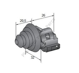 KAPI ISIK OTOMATIGI MEGANE CLIO KANGO 7700831090