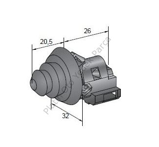 KAPI ISIK OTOMATIGI MEGANE CLIO KANGO 7700831090