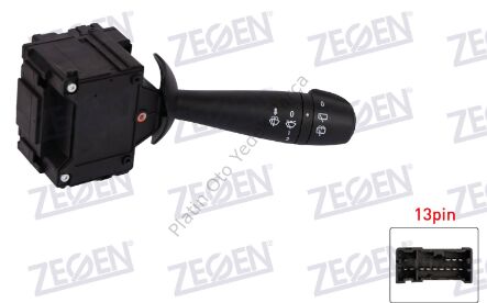 SILECEK KUMANDA KOLU 13 PIN DACIA DOKKER 2012- / LODGY 2012- / LOGAN II 2012- / 8201168008