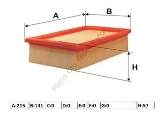 HAVA FILTRESI LAGUNA 2.0 16V 7701040285