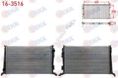 SU RADYATORU MEKANIK DUSTER 1.5DCI (K9K 892-894-896-898) 4X4 M-T AC+ 110 HP 2010- 8200880550 214108807R