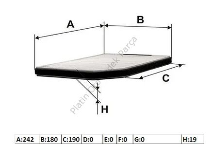 POLEN FILTRESI LAGUNA I 7700834816