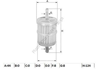 BENZIN FILTRESI R12 82425649